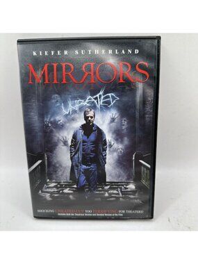 Mirrors Unrated DVD Kiefer Sutherland 2008 Horror Movie Twentieth Century Fox Wi
